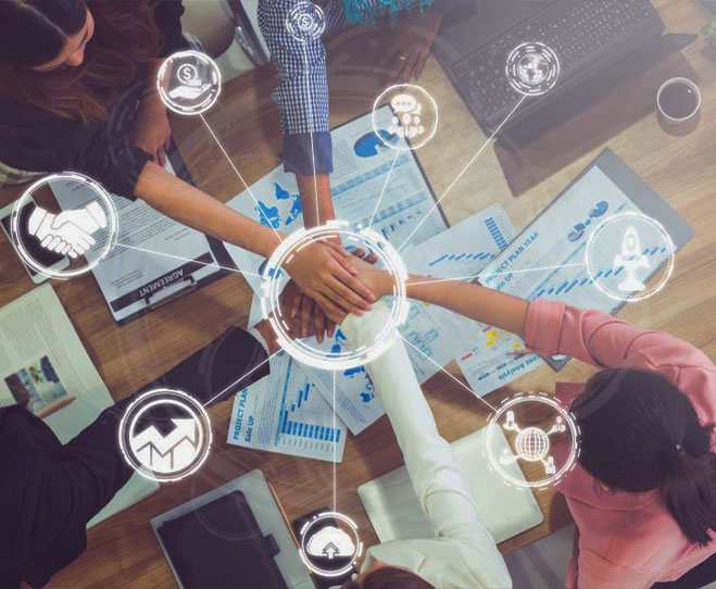 AlphaTrey team managing business operations